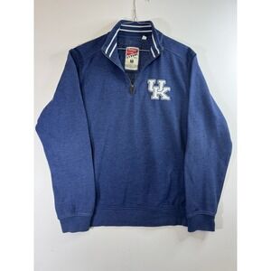 Triblend Sweats Kentucky Wildcats Adult women's Sweater Pullover 1/4 Zip  medium